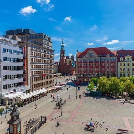 Prywatne Studio Dla 4 Osob Z Widokiem Na Rynek I Plac Solny! Wrocław Buitenkant foto