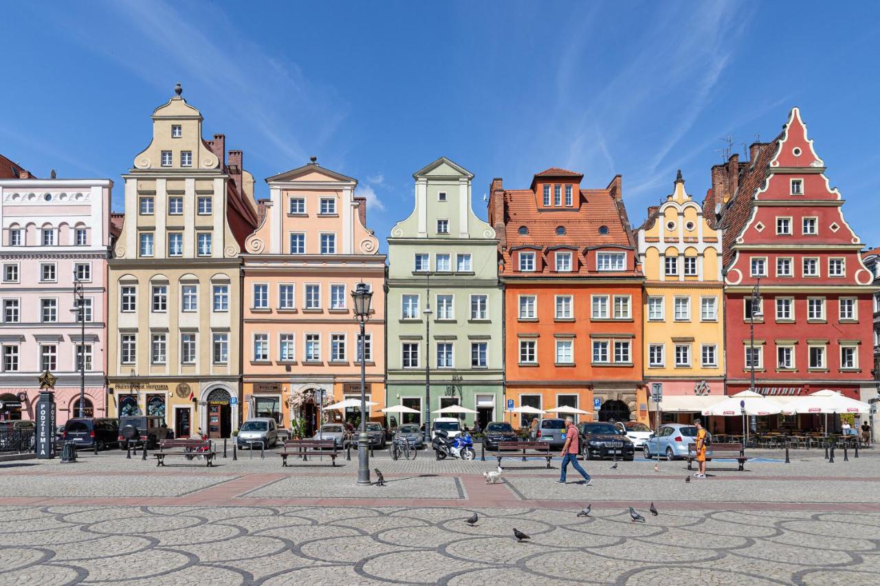 Prywatne Studio Dla 4 Osob Z Widokiem Na Rynek I Plac Solny! Wrocław Buitenkant foto